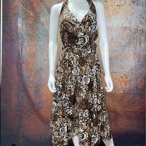 Fall fit and flare dress NWT